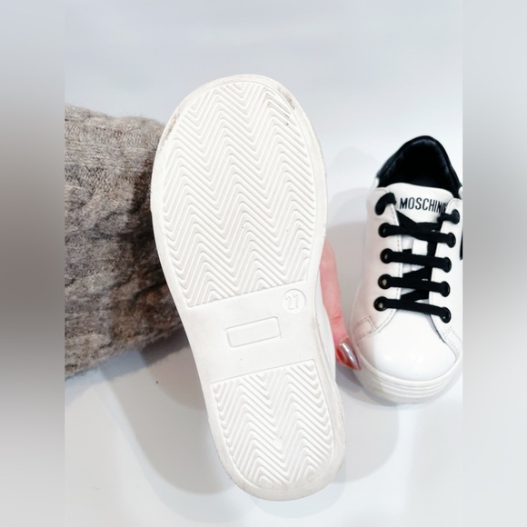 Moschino Kids Teddy Bear Sneakers | toddler girl Size 10 SEND OFFERS - Picture 7 of 11